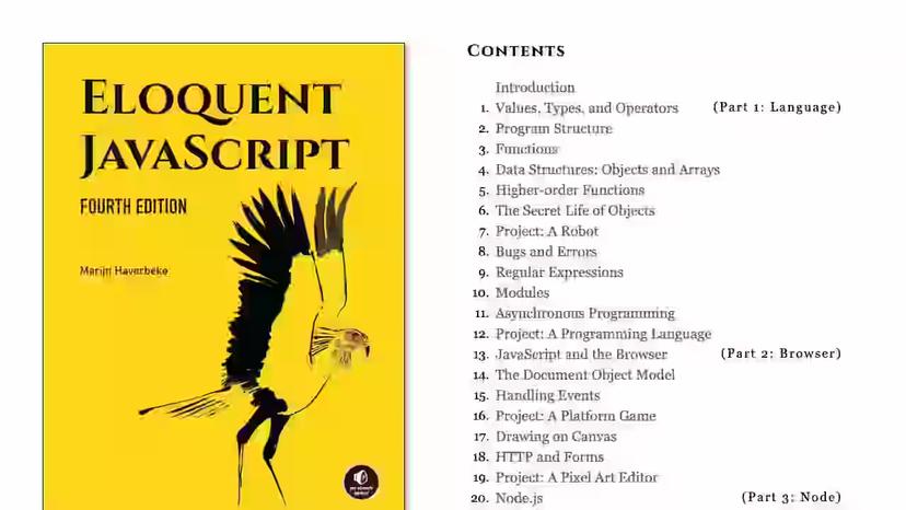 Picture of Eloquent JavaScript