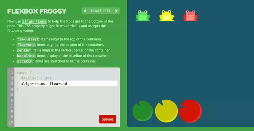 Picture of Flexbox Froggy