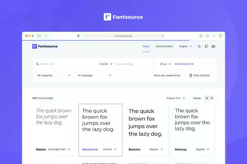 Picture of Fontsource