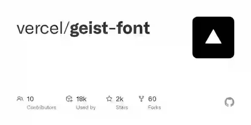 Picture of Geist Font