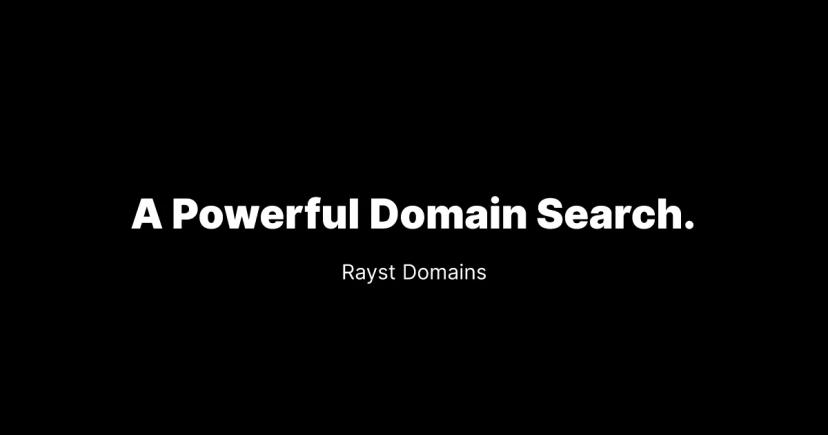 Picture of Rayst Domains